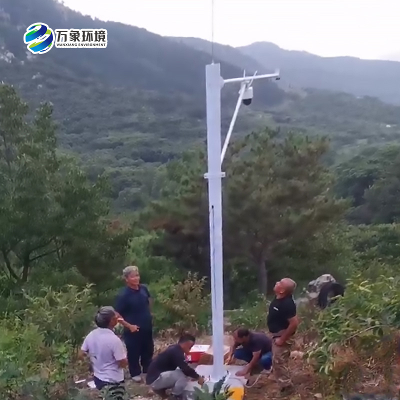 雷達流速監測系統針對渠道內水位、流量和降雨量三項參數