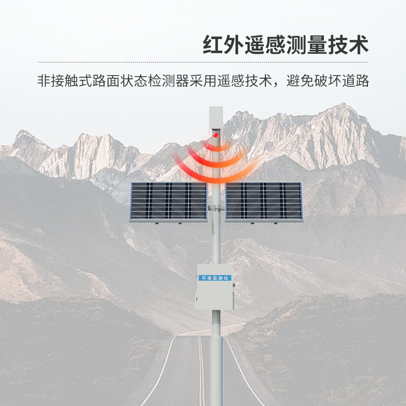 路面狀況檢測儀，遠距離測量路面積水、冰和雪