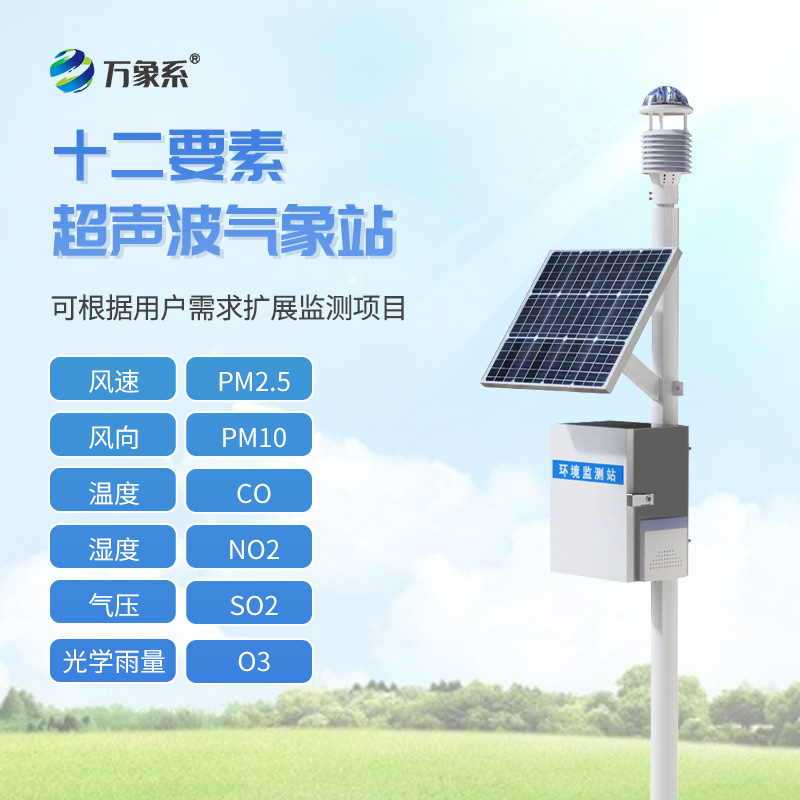 四氣兩塵監測系統，?野外氣象“千里眼”